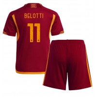 Maglie da calcio AS Roma Andrea Belotti #11 Prima Maglia Bambino 2023-24 Manica Corta (+ Pantaloni corti)
